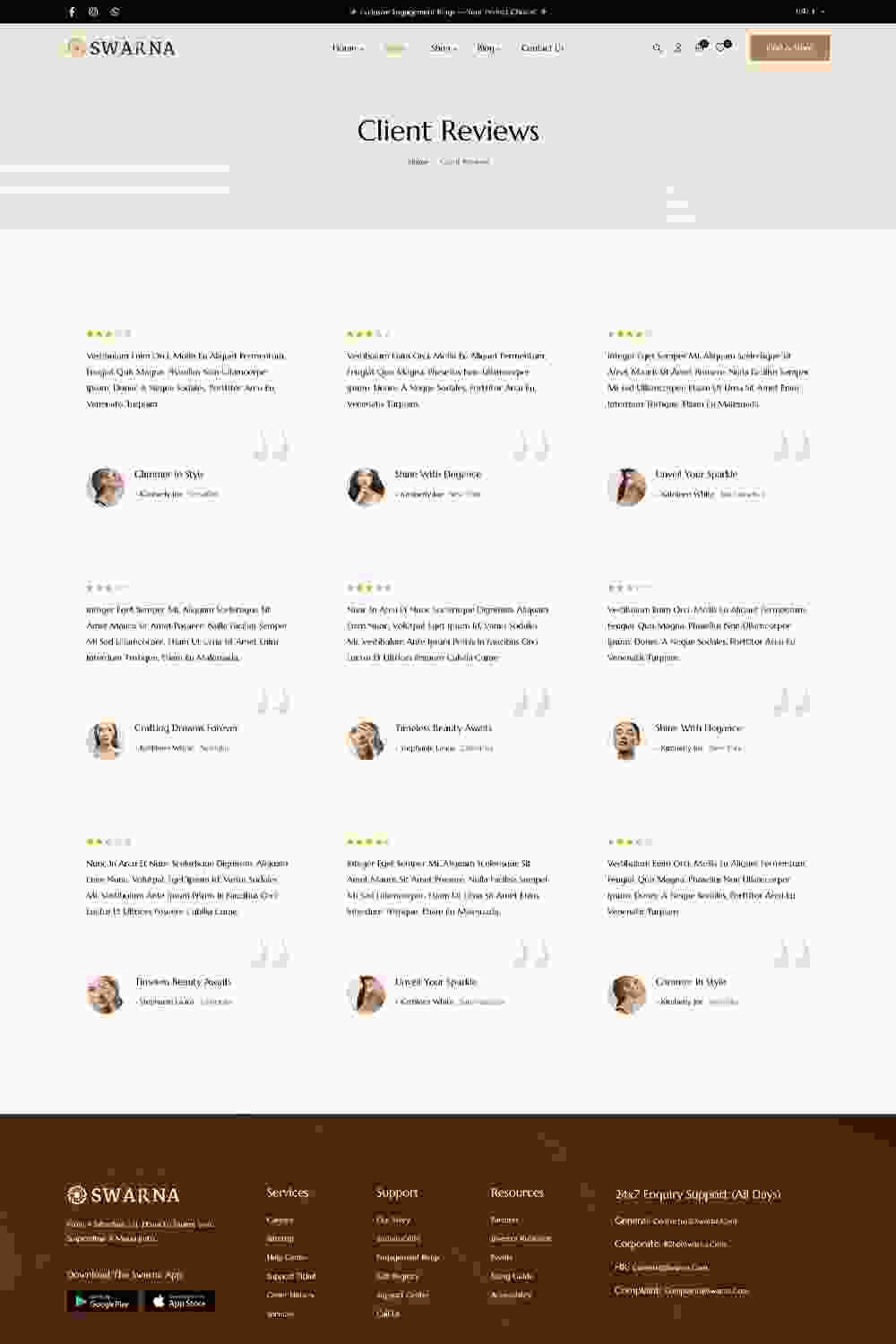 Landing Page 25 lp client review