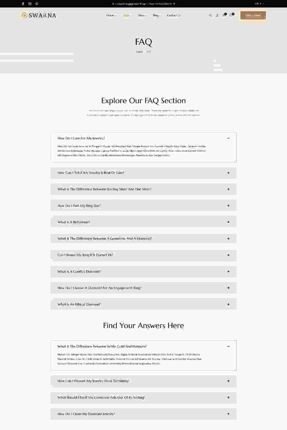 Landing Page 21 lp faq
