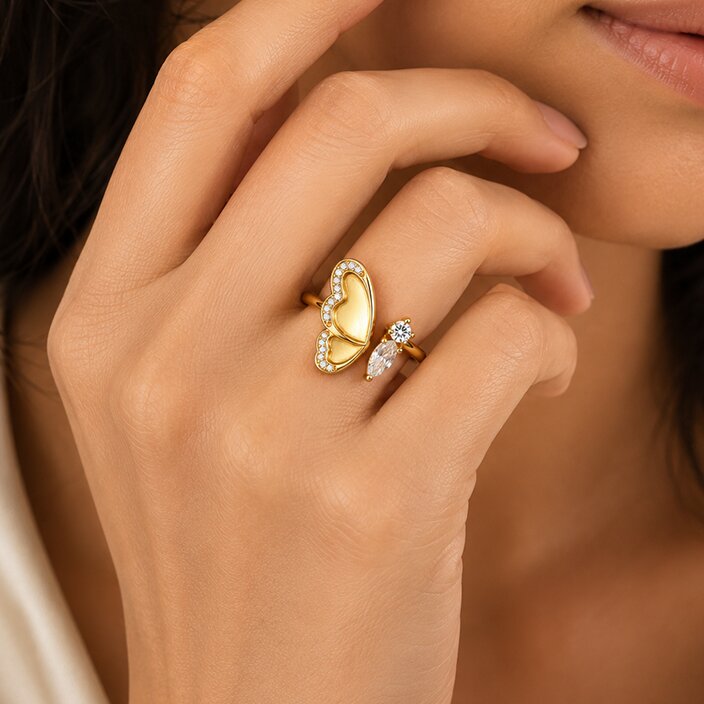Home 35 gold ring